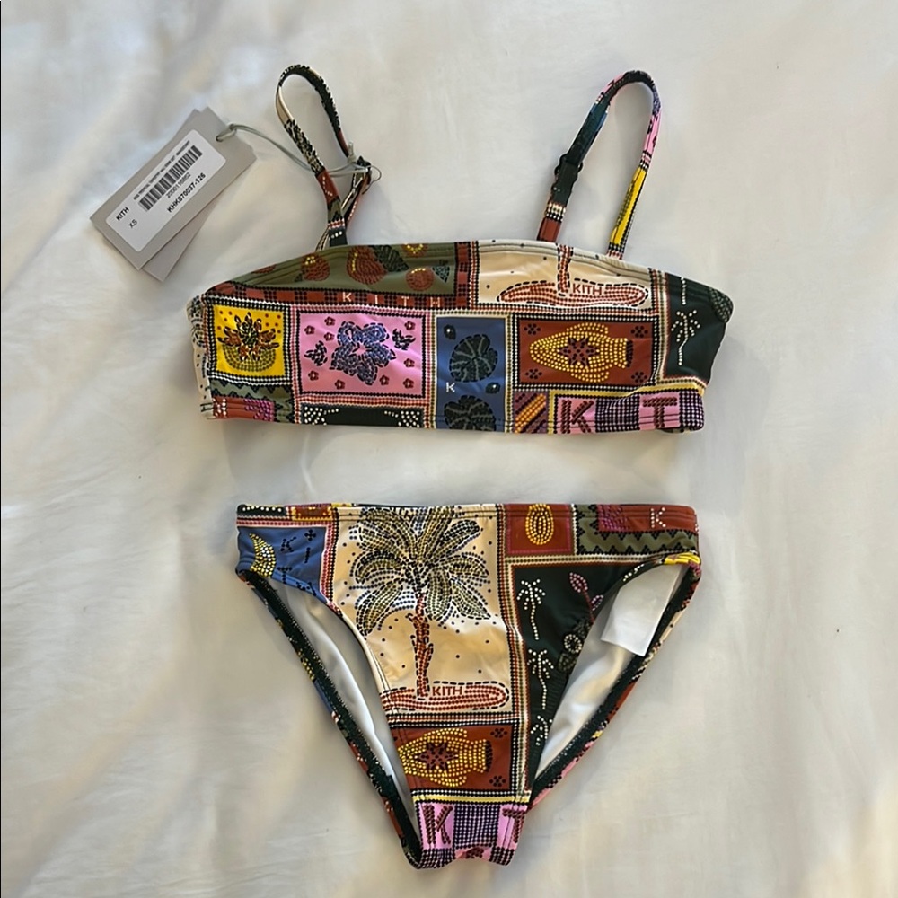Kith Multicolor Patterned Bikini